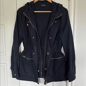 Topshop Navy Women's Jacket, Sz 8